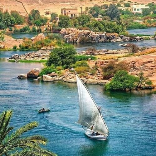 Banana Insel in Luxor